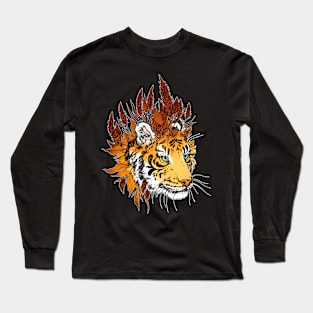 Tiger Wisp - Autumn Color Way Long Sleeve T-Shirt